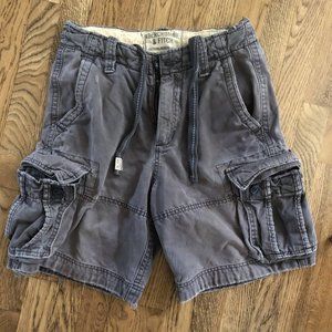 Abercrombie & Fitch Distressed Cargo Shorts